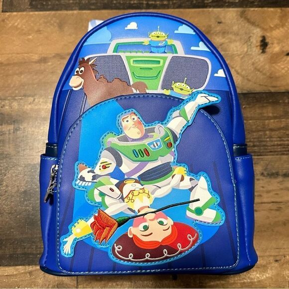 Loungefly Disney Pixar Toy Story Jessie & Buzz Mini Backpack NWT - Picture 2 of 6